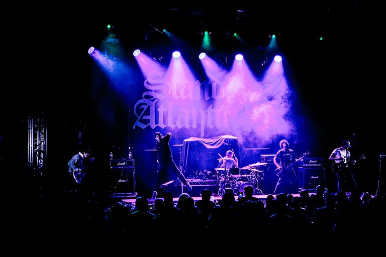 Knuckle Puck performing at Hindley Street Music Hall in Adelaide 